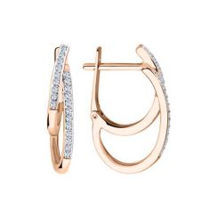 Ohrhänger mit Zirkonia 