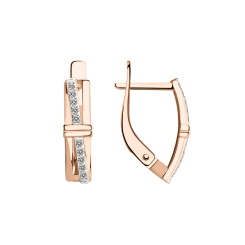 Ohrringe mit Zirkonia 