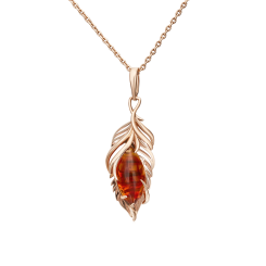 Anhänger mit Bernstein 