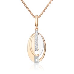 Подвеска с топазами 