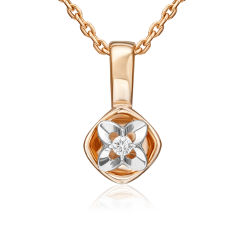 Anhänger mit Brillant 