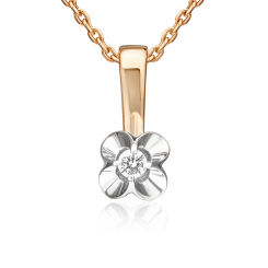 Anhänger mit Brillant 