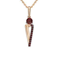 Anhänger mit Granat 