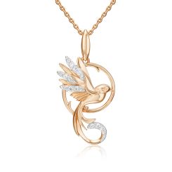 Подвеска с фианитами 