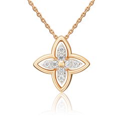 Pendant with zirconia 