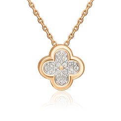 Pendant with zirconia 