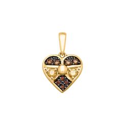 Pendant with zirconia 