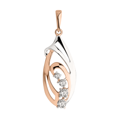 Anhänger mit Zirkonia 
