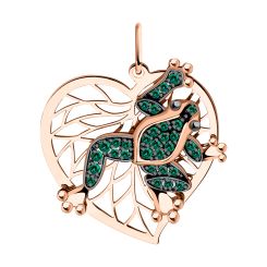 Подвеска с фианитами 