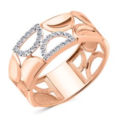 Damenring mit Zirkonia 