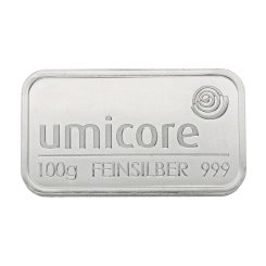 100g Silberbarren 