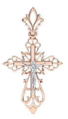 Anhänger – Kreuz mit Gravur 