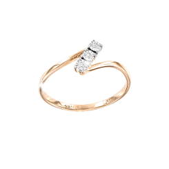 Damenring mit Brillanten 