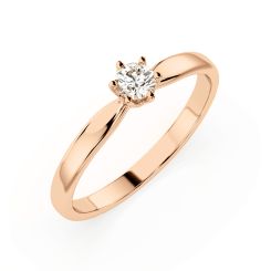 Women's ring with diamond 