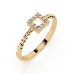 Кольцо с бриллиантами 