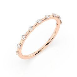 Women's ring with diamonds 