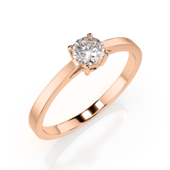 Women's ring with diamond 
