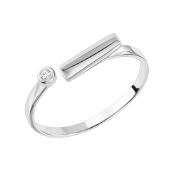 Кольцо с бриллиантом 