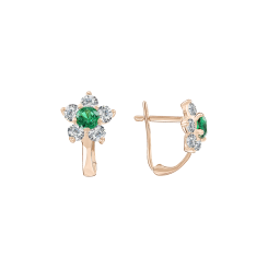 Ohrhänger mit Zirkonia 