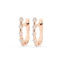 Серьги с бриллиантами 