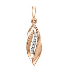 Pendant with zirconia 