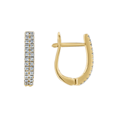 Earrings with diamonds 