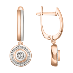 Ohrhänger mit Brillanten 