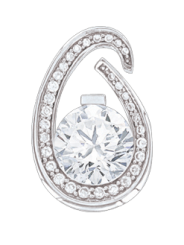 Anhänger mit Zirkonia 