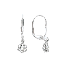 Ohrhänger mit Zirkonia 