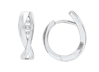 Ohrhänger mit Zirkonia 