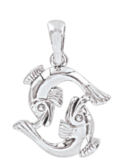 Pendant Zodiac sign Pisces 