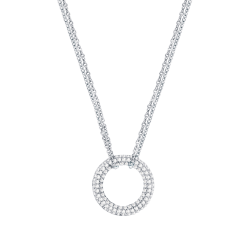 Collier mit Zirkonia 