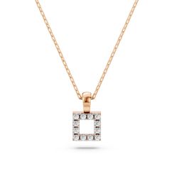 Collier mit Brillanten 