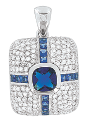 Anhänger mit Zirkonia 