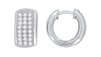 Ohrringe mit Zirkonia 