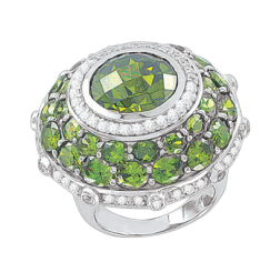 Damenring mit Zirkonia 