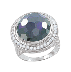 Damenring mit Zirkonia 