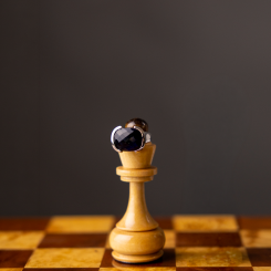 Кольцо с фианитом 