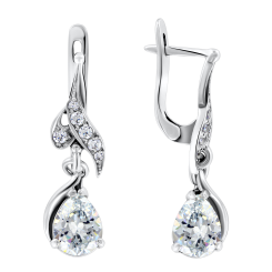 Ohrhänger mit Zirkonia 