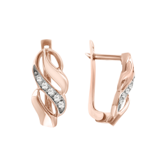 Ohrhänger mit Zirkonia 