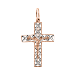 Anhänger – Kreuz mit Gravur 