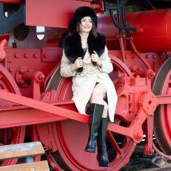 Словно из другой эпохи — воплощение стиля. 