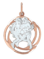 Anhänger Sternzeichen Zwillinge 