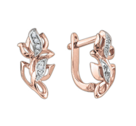 Ohrhänger mit Zirkonia 