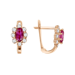 Ohrhänger mit Zirkonia 