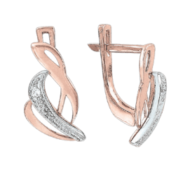 Ohrhänger mit Zirkonia 