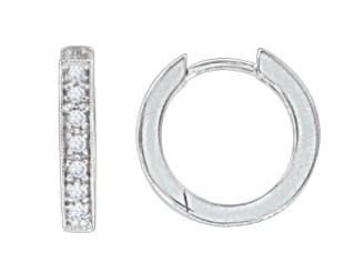 Ohrringe mit Zirkonia 