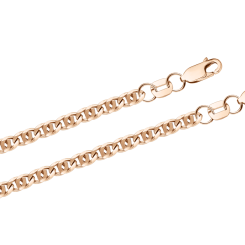 Gold chain or bracelet 21 cm