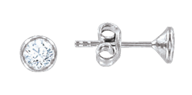 Ohrstecker mit Zirkonia 