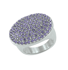 Damenring mit Zirkonia 